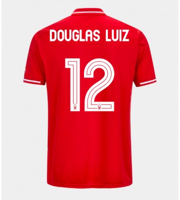 Nottingham Forest Douglas Luiz #12 Hjemmebanetrøje 2025-26 Kortærmet